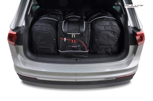 VW TIGUAN, 2016+ TORBY DO BAGAŻNIKA 4 SZT