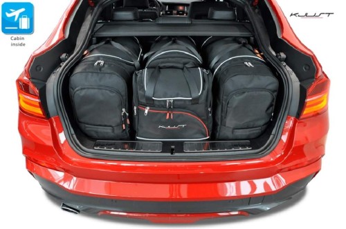 BMW X4 2014+ TORBY DO BAGAŻNIKA 4 SZT