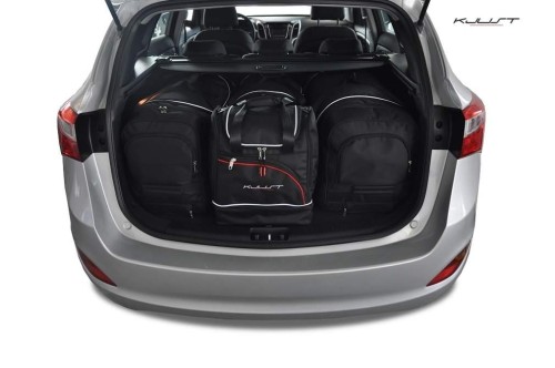 HYUNDAI I30 WAGON, 2012- TORBY DO BAGAŻNIKA 4 SZT