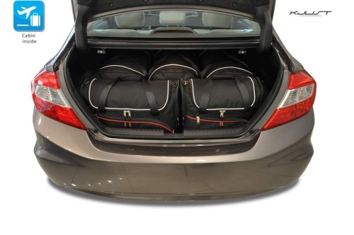 HONDA CIVIC SEDAN, 2012- TORBY DO BAGAŻNIKA 5 SZT