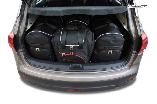 NISSAN QASHQAI 2007-2014 TORBY DO BAGAŻNIKA 4 SZT