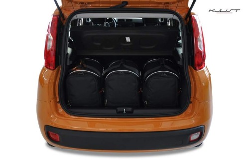 FIAT PANDA 2012+ TORBY DO BAGAŻNIKA 3 SZT