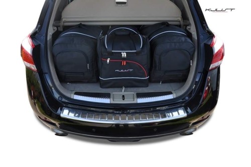 NISSAN MURANO 2008+ TORBY DO BAGAŻNIKA 4 SZT