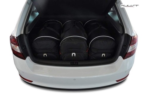 SKODA RAPID SPACEBACK, 2012+ TORBY DO BAGAŻNIKA 3 SZT