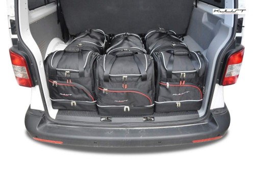 VW CARAVELLE, 2009-2015 TORBY DO BAGAŻNIKA 6 SZT