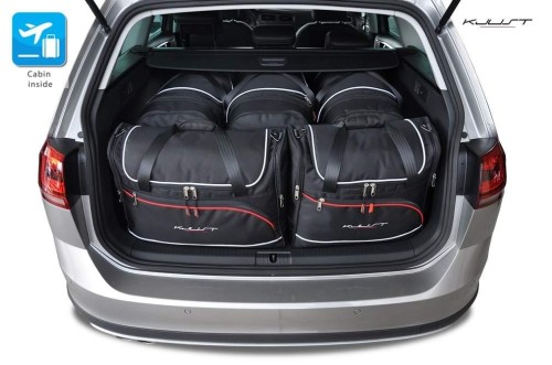 VW GOLF VARIANT ALLTRACK, 2015+ TORBY DO BAGAŻNIKA 5 SZT