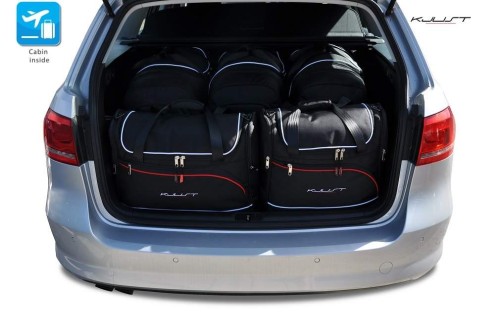 VW PASSAT VARIANT, 2010-2014 TORBY DO BAGAŻNIKA 5 SZT