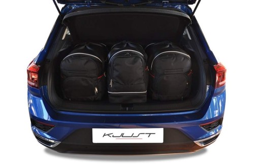 VW T-ROC, 2017+ TORBY DO BAGAŻNIKA 3 SZT