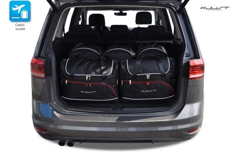 VW TOURAN, 2015- TORBY DO BAGAŻNIKA 5 SZT