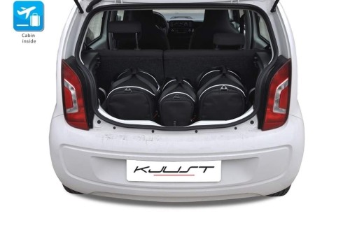 VW UP! 2011+ TORBY DO BAGAŻNIKA 3 SZT