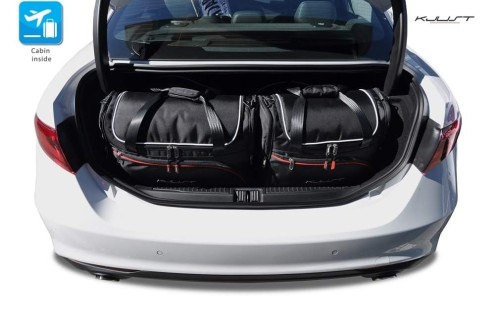 ALFA ROMEO GIULIA, 2015+ TORBY DO BAGAŻNIKA 4 SZT