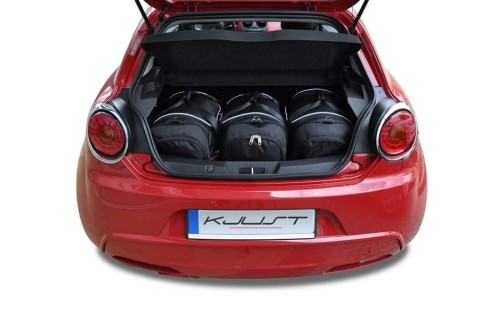 ALFA ROMEO MITO HATCHBACK, 2008+ TORBY DO BAGAŻNIKA 3 SZT
