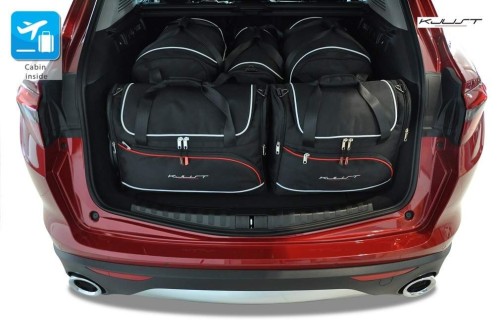 ALFA ROMEO STELVIO, 2017+ TORBY DO BAGAŻNIKA 5 SZT