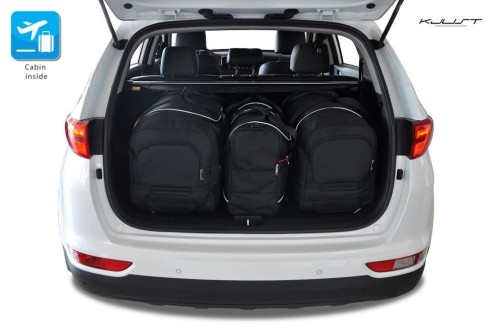 KIA SPORTAGE 2016+ TORBY DO BAGAŻNIKA 4 SZT