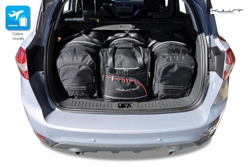 FORD KUGA I, 2008-2012 TORBY DO BAGAŻNIKA 4 SZT