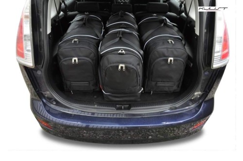 MAZDA 5 MINIVAN 2005-2010 TORBY DO BAGAŻNIKA 4 SZT