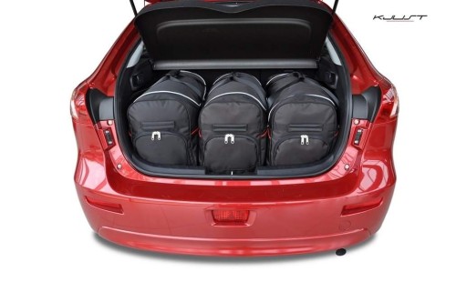 MITSUBISHI LANCER SPORTBACK 2007+ TORBY DO BAGAŻNIKA 3 SZT