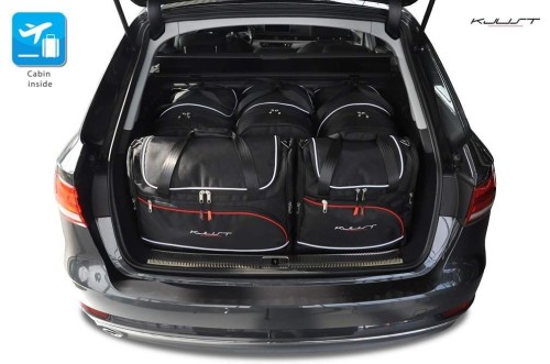 AUDI A4 AVANT 2015+ TORBY DO BAGAŻNIKA LOTNICZE 5 SZT