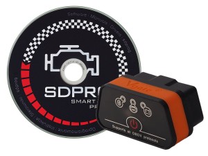 Interfejs diagnostyczny OBD2 Bluetooth + polski program SDPROG