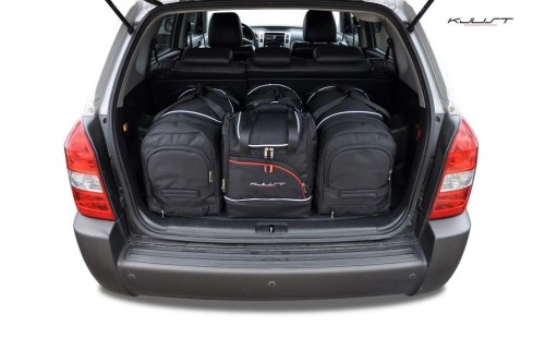 HYUNDAI TUCSON, 2004-2010 TORBY DO BAGAŻNIKA 4 SZT