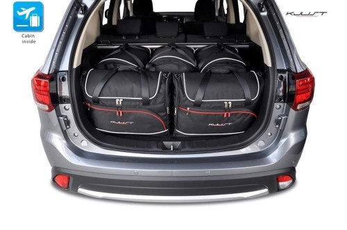 MITSUBISHI OUTLANDER 2012+ TORBY DO BAGAŻNIKA 5 SZT