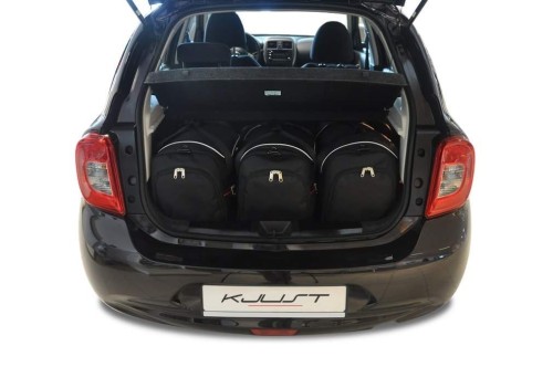 NISSAN MICRA 2010+ TORBY DO BAGAŻNIKA 3 SZT