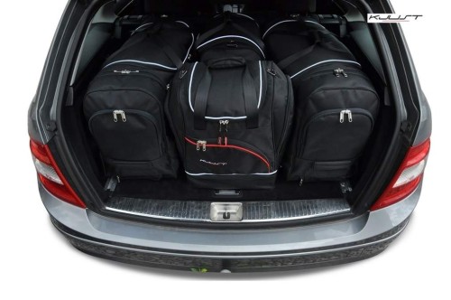 MERCEDES C KOMBI 2006-2013 TORBY DO BAGAŻNIKA 4 SZT