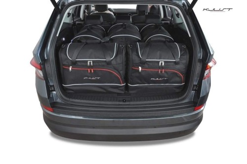 SKODA KODIAQ 2017+ TORBY DO BAGAŻNIKA 5 SZT