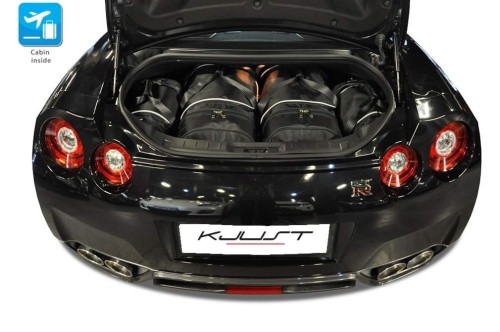NISSAN GT-R, 2007- TORBY DO BAGAŻNIKA 4 SZT