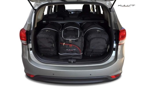 KIA CARENS 2013+ TORBY DO BAGAŻNIKA 4 SZT