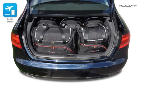 AUDI A4 LIMOUSINE 2008-2015 TORBY DO BAGAŻNIKA LOTNICZE 5 SZT