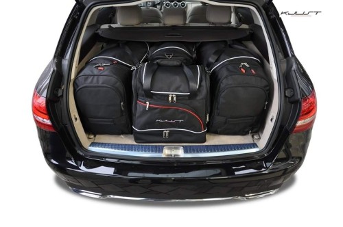MERCEDES C KOMBI 2014+ TORBY DO BAGAŻNIKA 4 SZT
