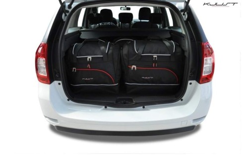 DACIA LOGAN MCV 2012+ TORBY DO BAGAŻNIKA 5 SZT