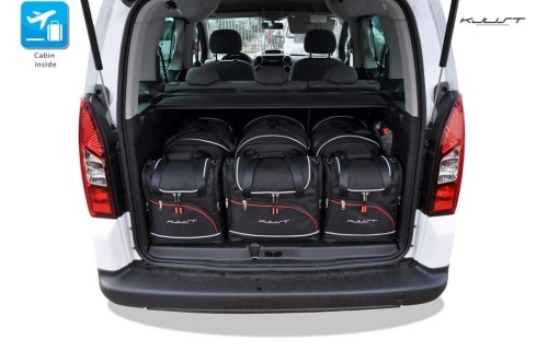 CITROEN BERLINGO 2008+ TORBY DO BAGAŻNIKA 6 SZT