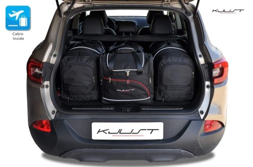 RENAULT KADJAR, 2015- TORBY DO BAGAŻNIKA 4 SZT