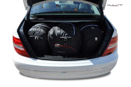 MERCEDES C LIMUZYNA 2006-2014 TORBY DO BAGAŻNIKA 4 SZT