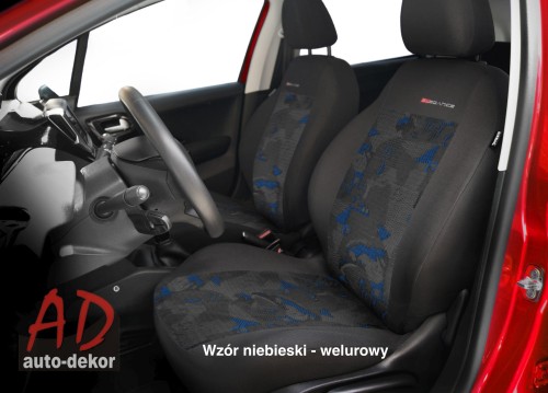 Pokrowce Uniwersalne Elegance 6 wzorów - komplet przód i tył