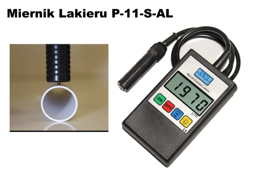 Miernik Lakieru dla zawodowców P-11-S-AL do stali i aluminium