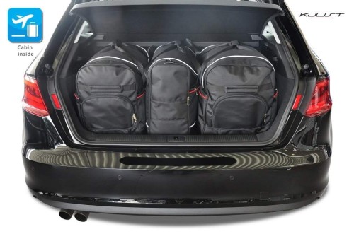 AUDI A3 SPORTBACK 2012+ TORBY DO BAGAŻNIKA 3 SZT