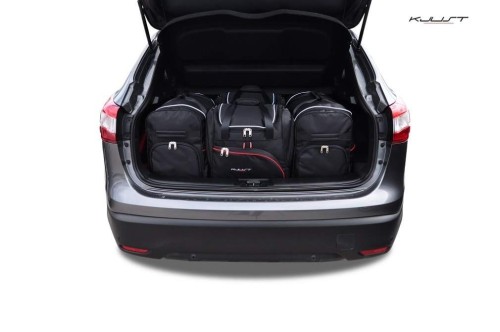 NISSAN QASHQAI, 2014- TORBY DO BAGAŻNIKA 4 SZT