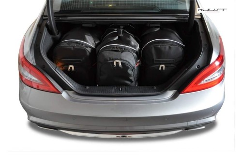 MERCEDES CLS COUPE 2011+ TORBY DO BAGAŻNIKA 4 SZT