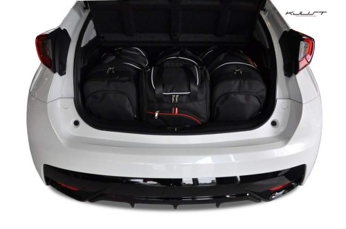 HONDA CIVIC HATCHBACK 2012-2017 TORBY DO BAGAŻNIKA 4 SZT