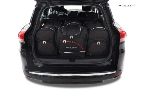 RENAULT CLIO GRANDTOUR 2012+ TORBY DO BAGAŻNIKA 4 SZT