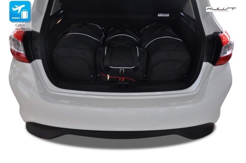 NISSAN PULSAR 2014+ TORBY DO BAGAŻNIKA 4 SZT