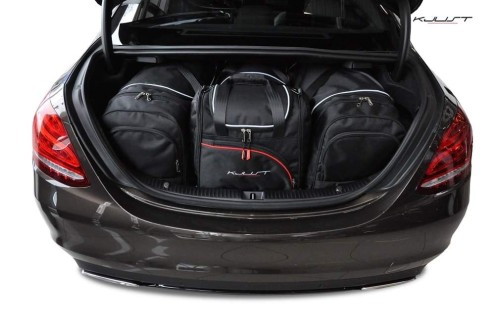 MERCEDES C LIMUZYNA 2013+ TORBY DO BAGAŻNIKA 4 SZT