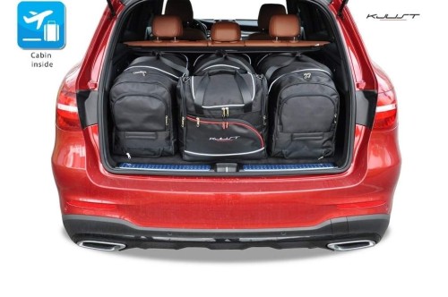 MERCEDES GLC 2015+ TORBY DO BAGAŻNIKA 4 SZT