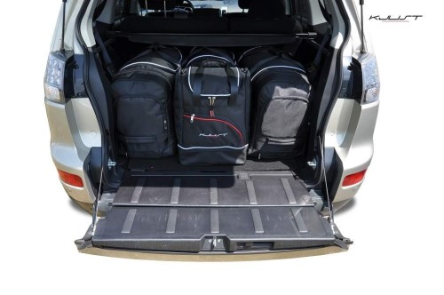 MITSUBISHI OUTLANDER, 2006-2012 TORBY DO BAGAŻNIKA 4 SZT