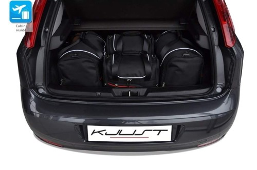 FIAT PUNTO, 2012- TORBY DO BAGAŻNIKA 4 SZT