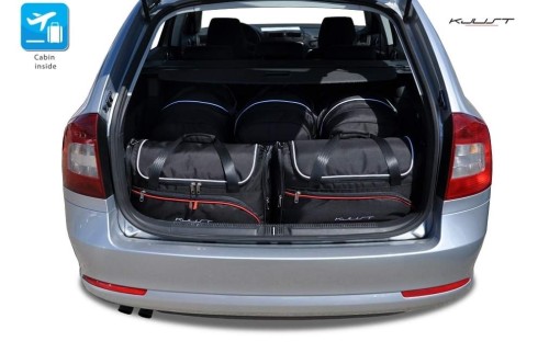 SKODA OCTAVIA KOMBI 2004-2014 TORBY DO BAGAŻNIKA 5 SZT