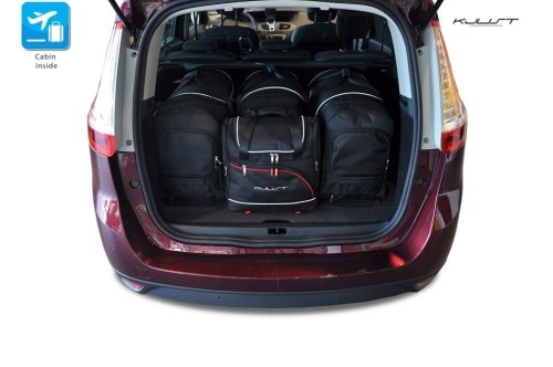 RENAULT GRAND SCENIC 2009-2013 TORBY DO BAGAŻNIKA 4 SZT